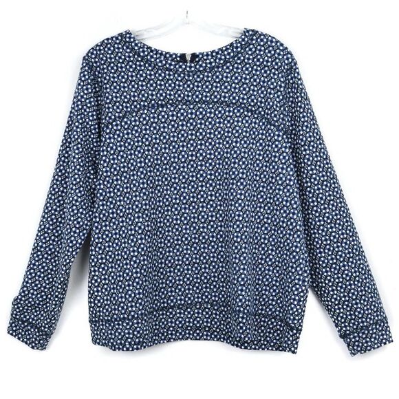 H&M Zip Back Pullover Sweatshirt Yoga Top Large - Picture 2 of 9